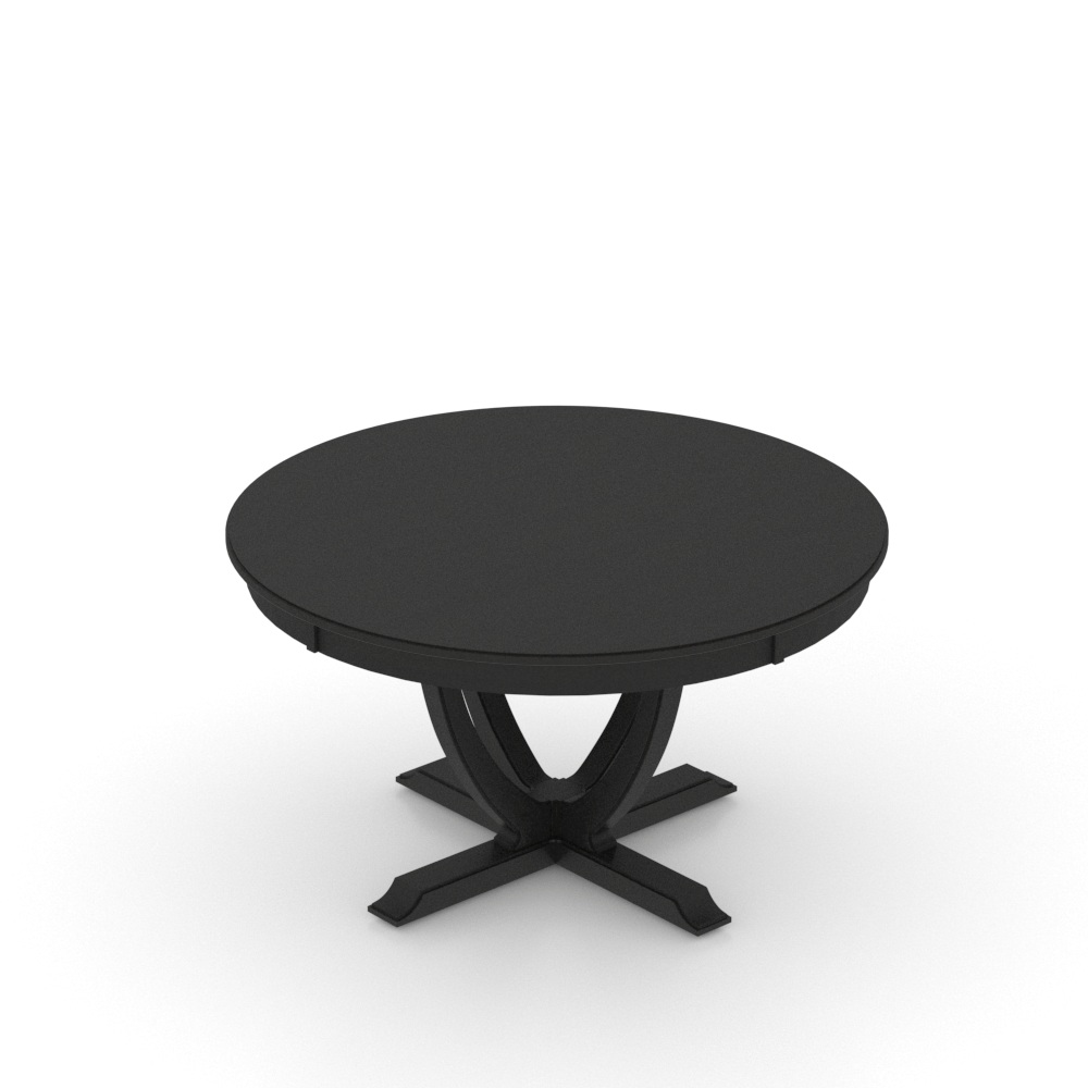 Round dining table