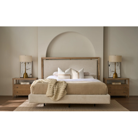 Kendall King Upholstered Panel Bed