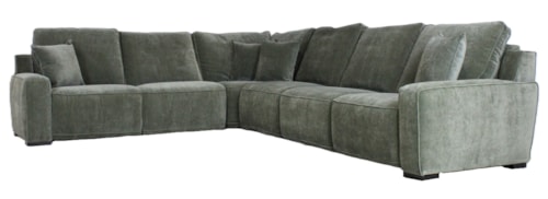 Power Reclining Fabric Sectional
