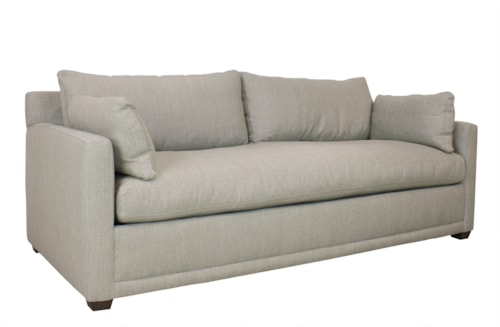 Customizable Sofa with Bench Seat