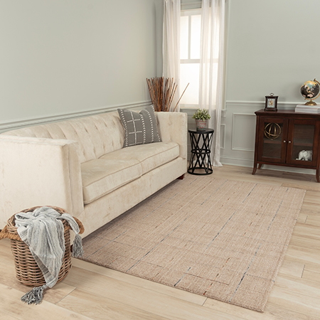 Ivory 7'6"X9'6" RUG