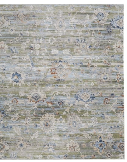 Melrose Green Ivory 7 x 10