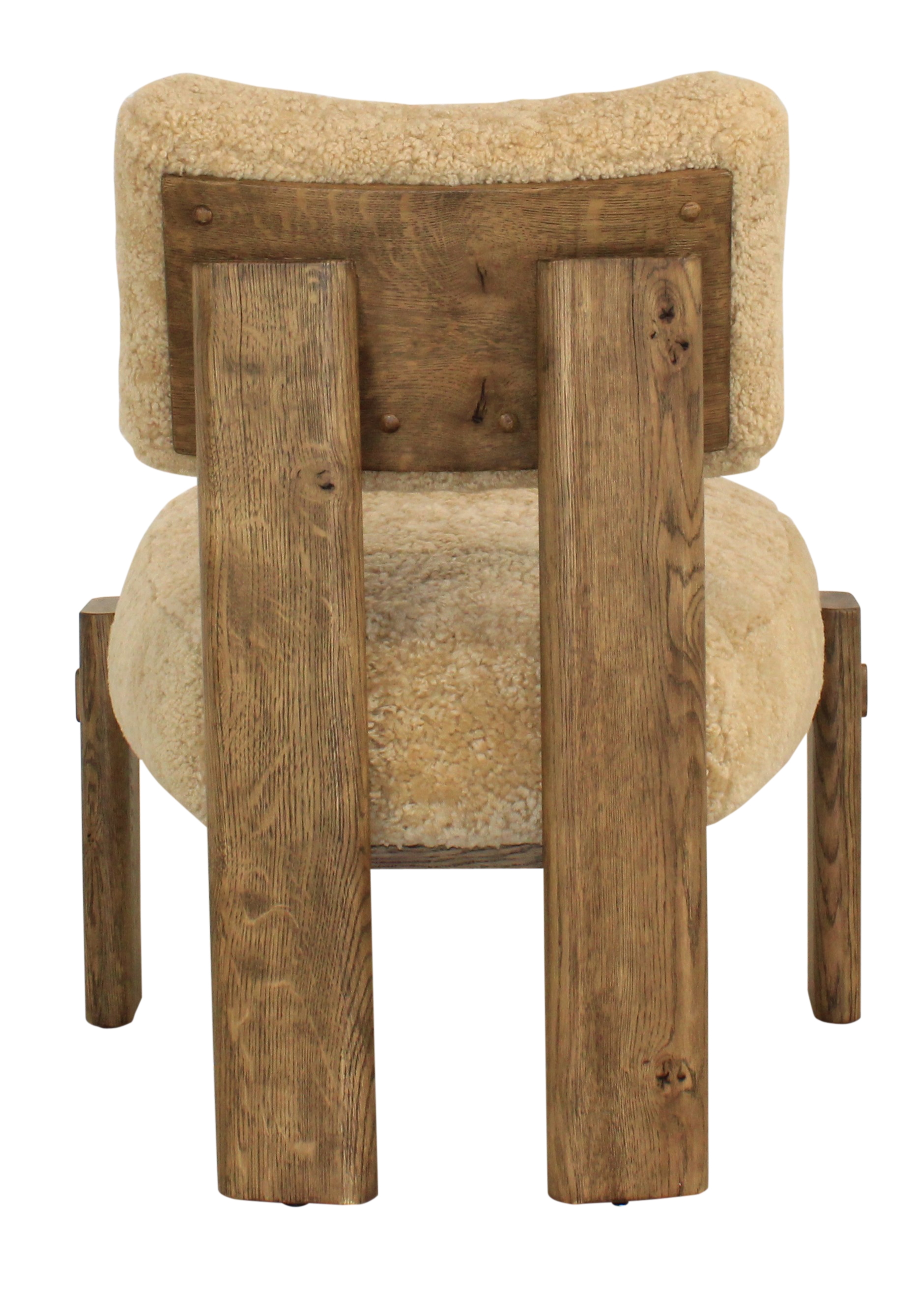 Upholstered Armless Accent Chair
