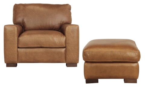 CHAIR & OTTOMAN