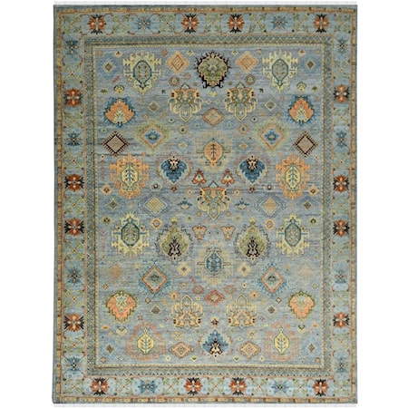 MIL 39 Gray Rug 9 x 12