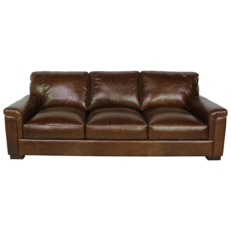 Italian Leather Sofa