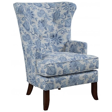 Contemporary Wing Chair