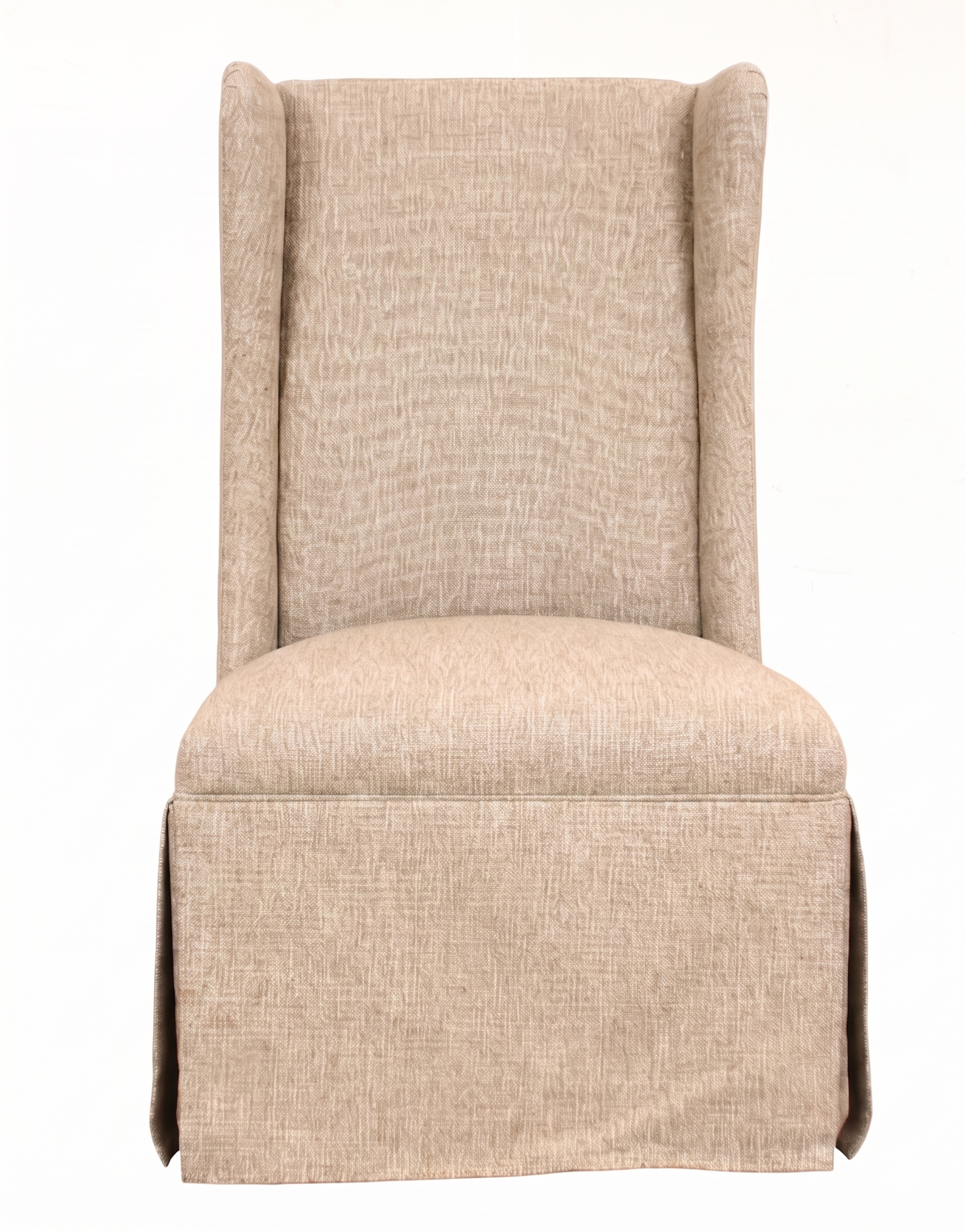 TALL BACK CASTERS DINING CHAIR