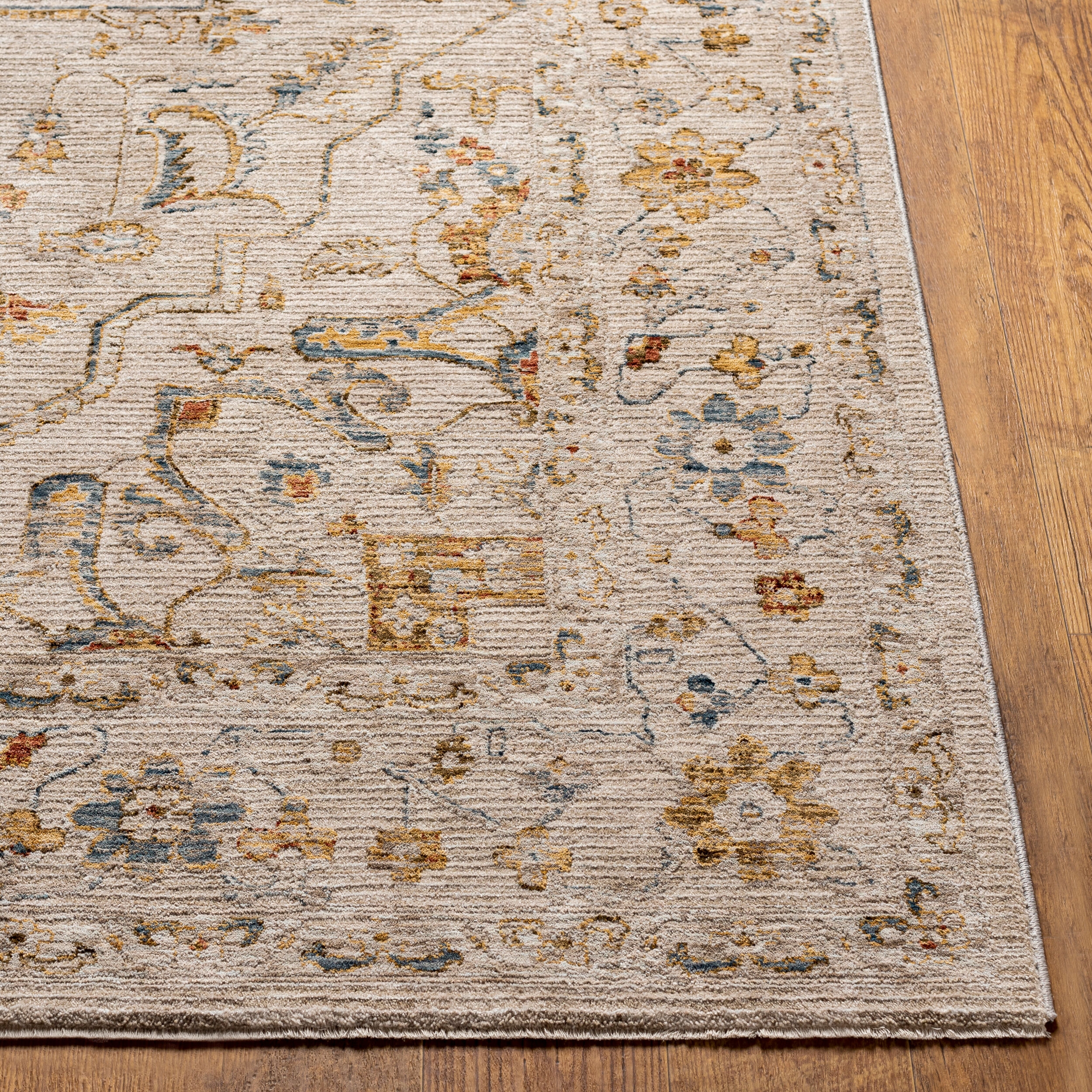 BROWN 9X12'2" 100% Polyeste RUG