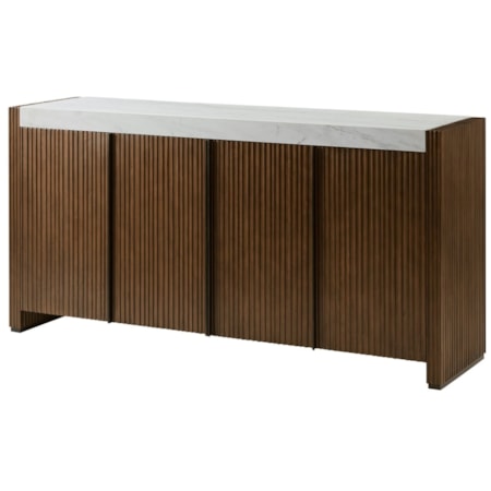 Riva 4-Door Media Cabinet