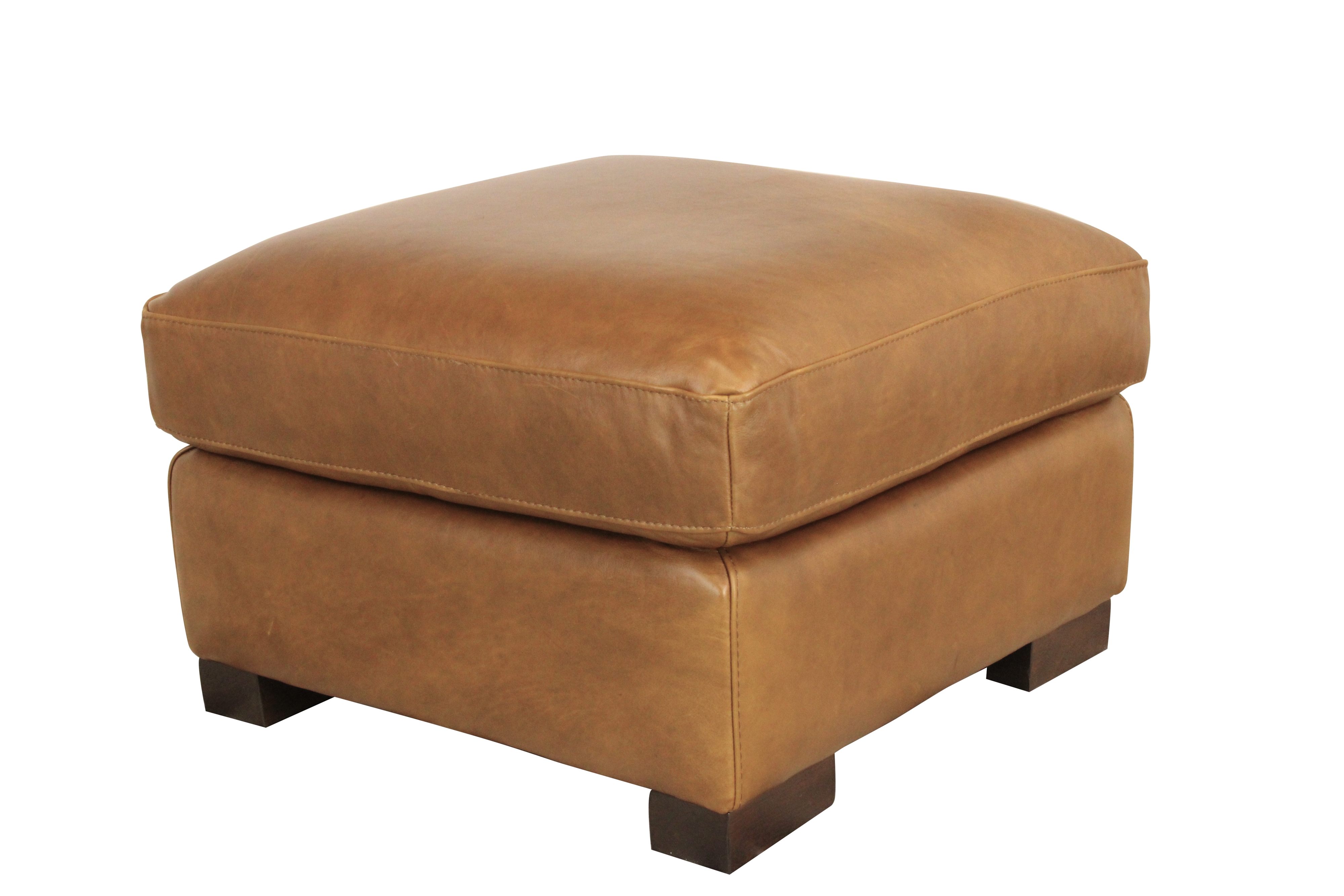 Giovanni Leather Giovani Leather CHAIR & OTTOMAN