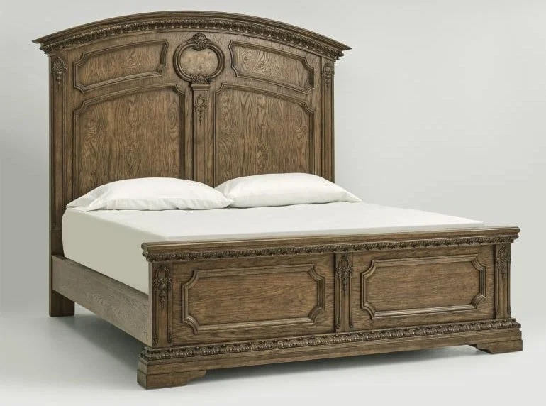 Sprintz Furniture 6205 Home Bedroom King Mansion Bed Sprintz Furniture Bed Headboard 