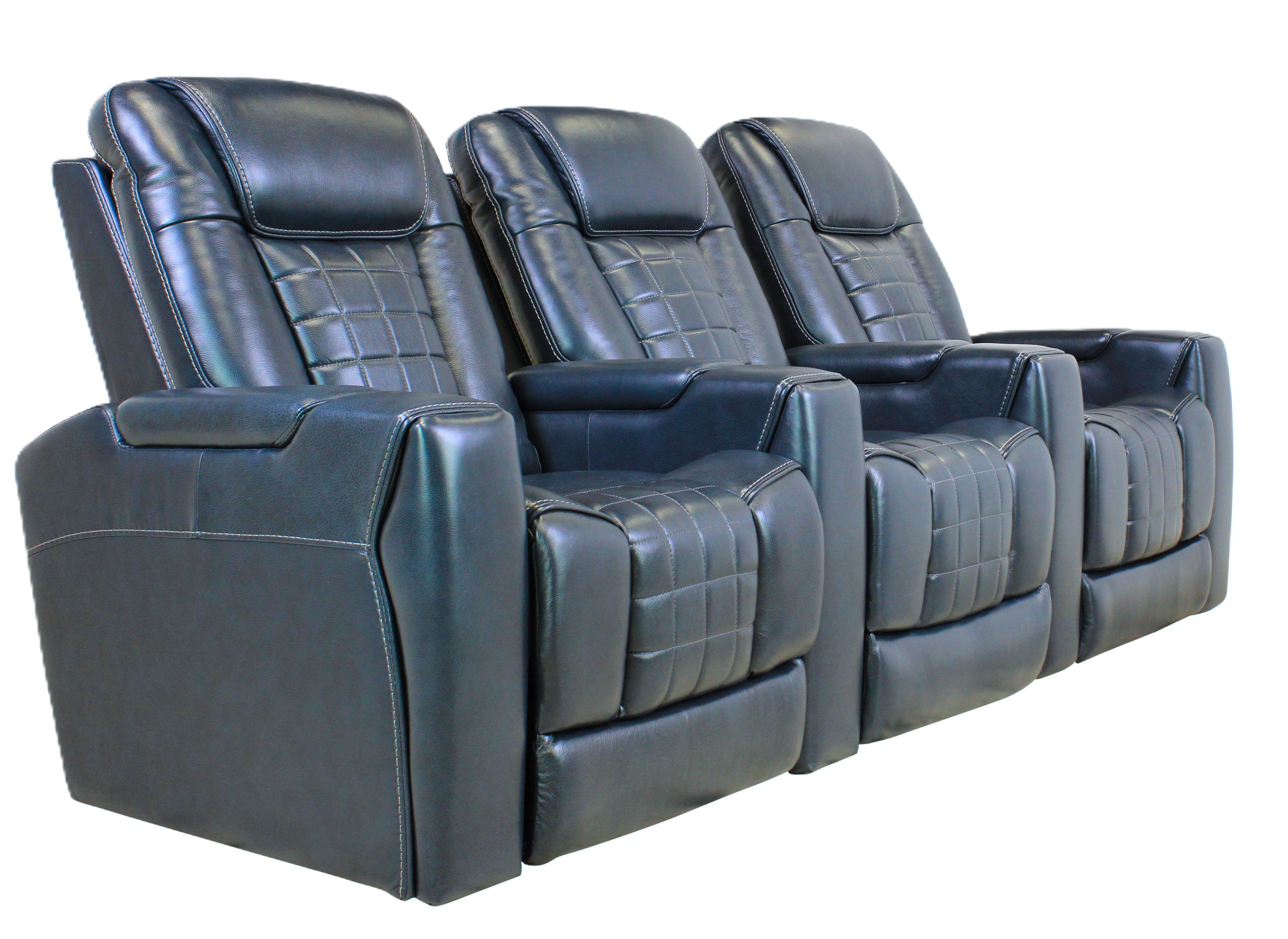 Blue Three-Piece Home Theater
