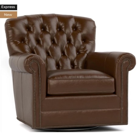 Tufted Swivel Chair