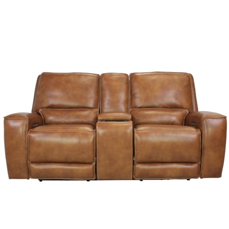 Power Loveseat with Console