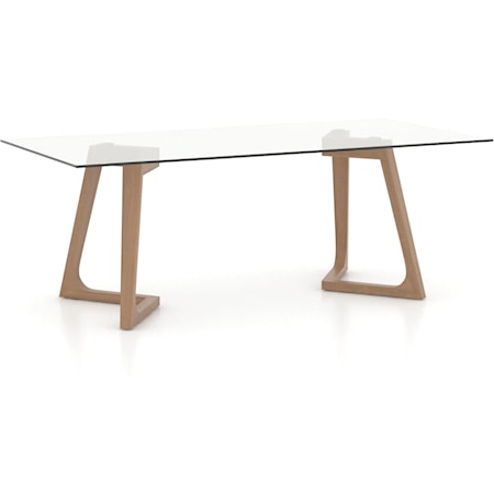 Modern 30" Rectangle Dining Table