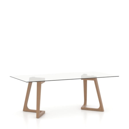 Modern 30" Rectangle Dining Table