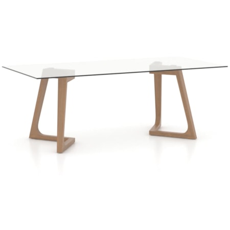 Modern 30" Rectangle Dining Table