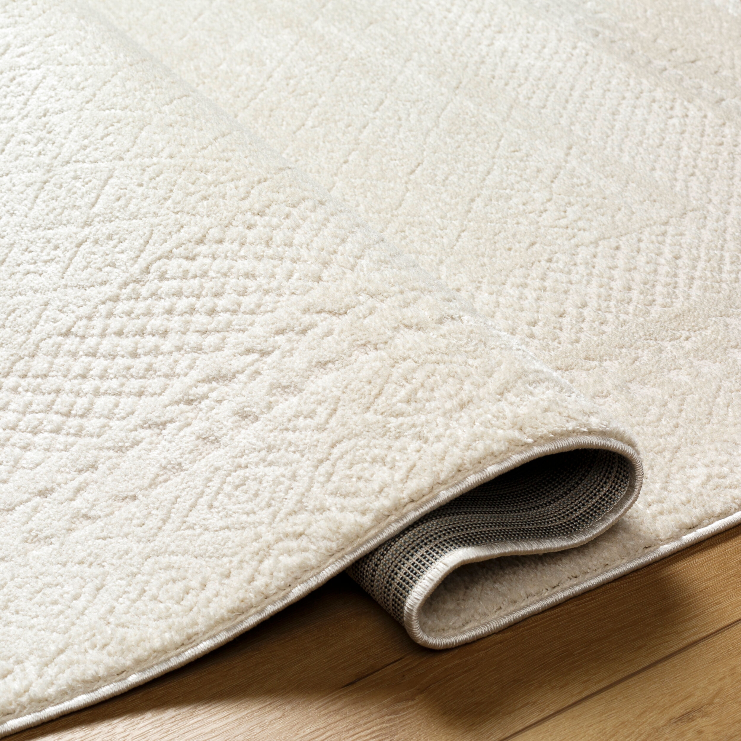 Ivory, Off-White 9'2"X12 Rug