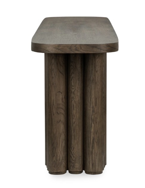 Tiber Solid Wood Rectangle Console Table