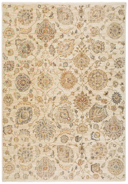 Bergama Ivory Rug 7 x 10