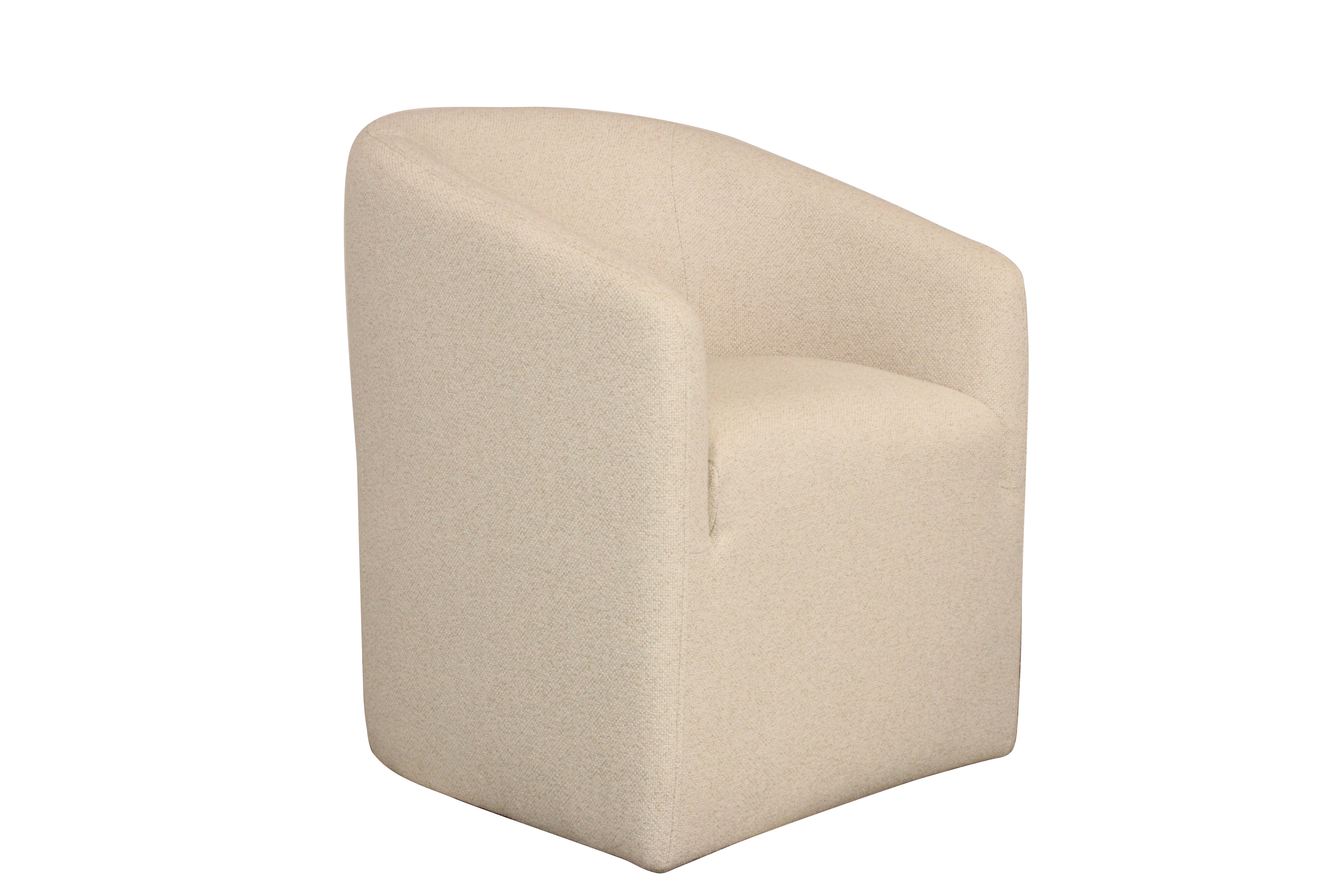 DINING CHAIR WITH CASTERS