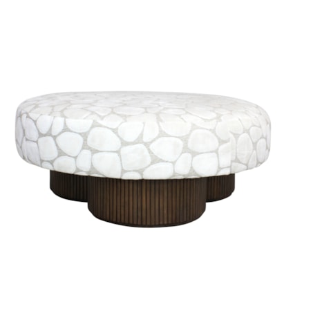 ROUND OTTOMAN