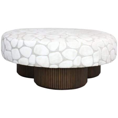 ROUND OTTOMAN
