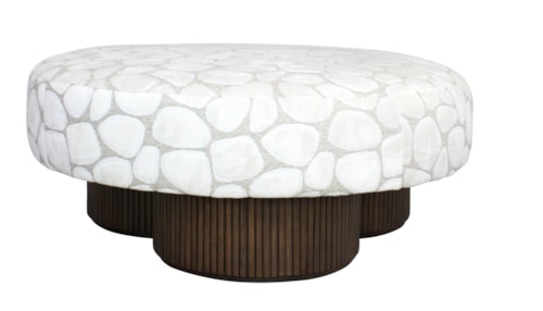 ROUND OTTOMAN