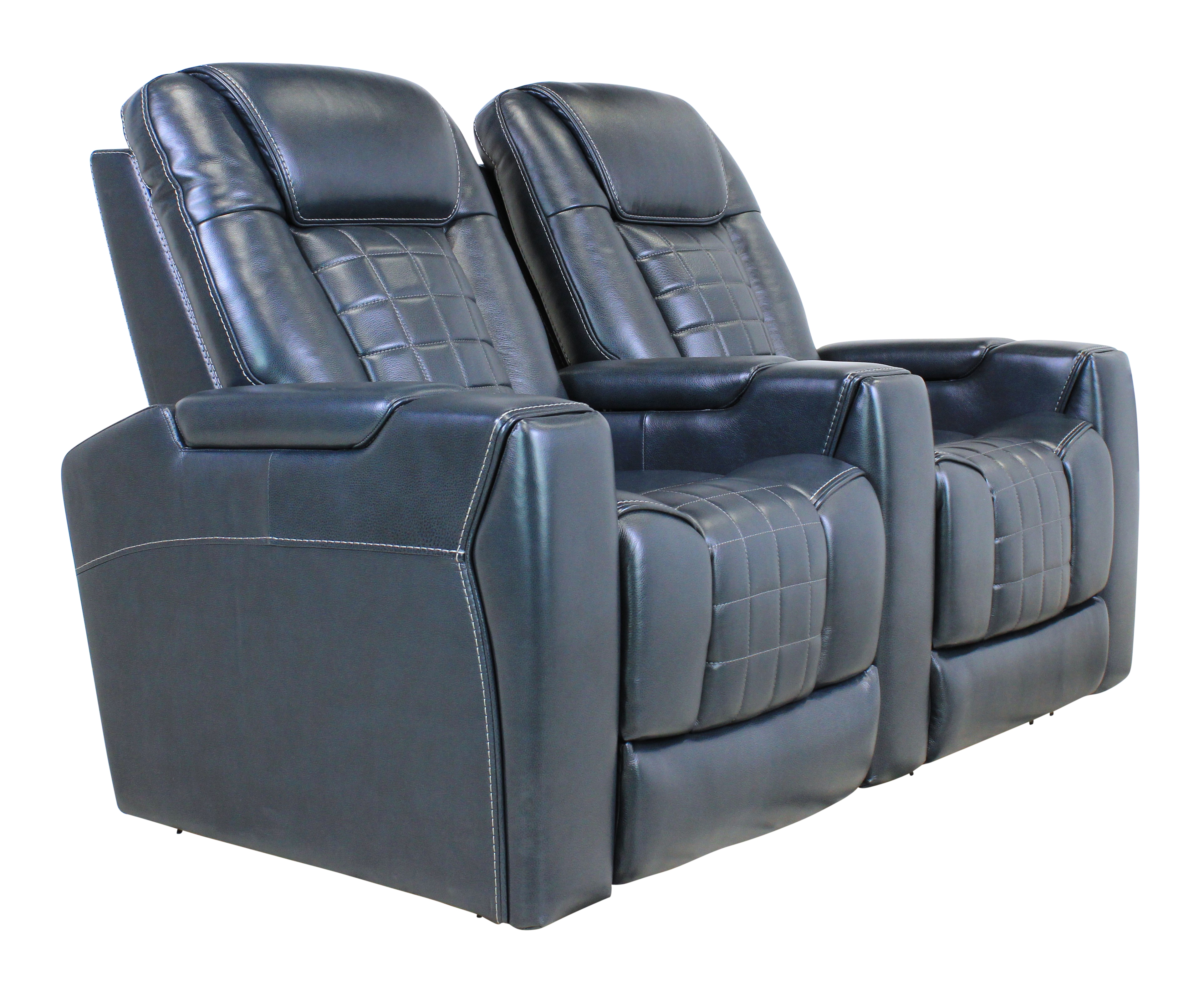 Blue Two-Piece Home Theater