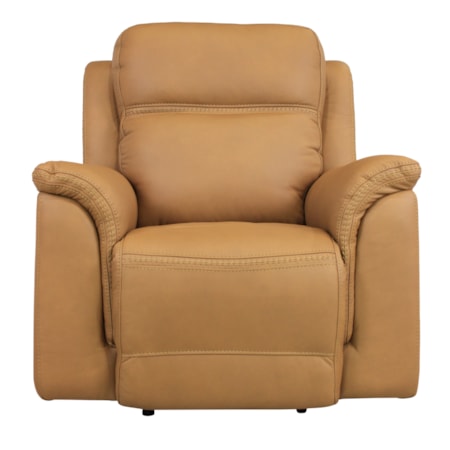 Power Leather Recliner