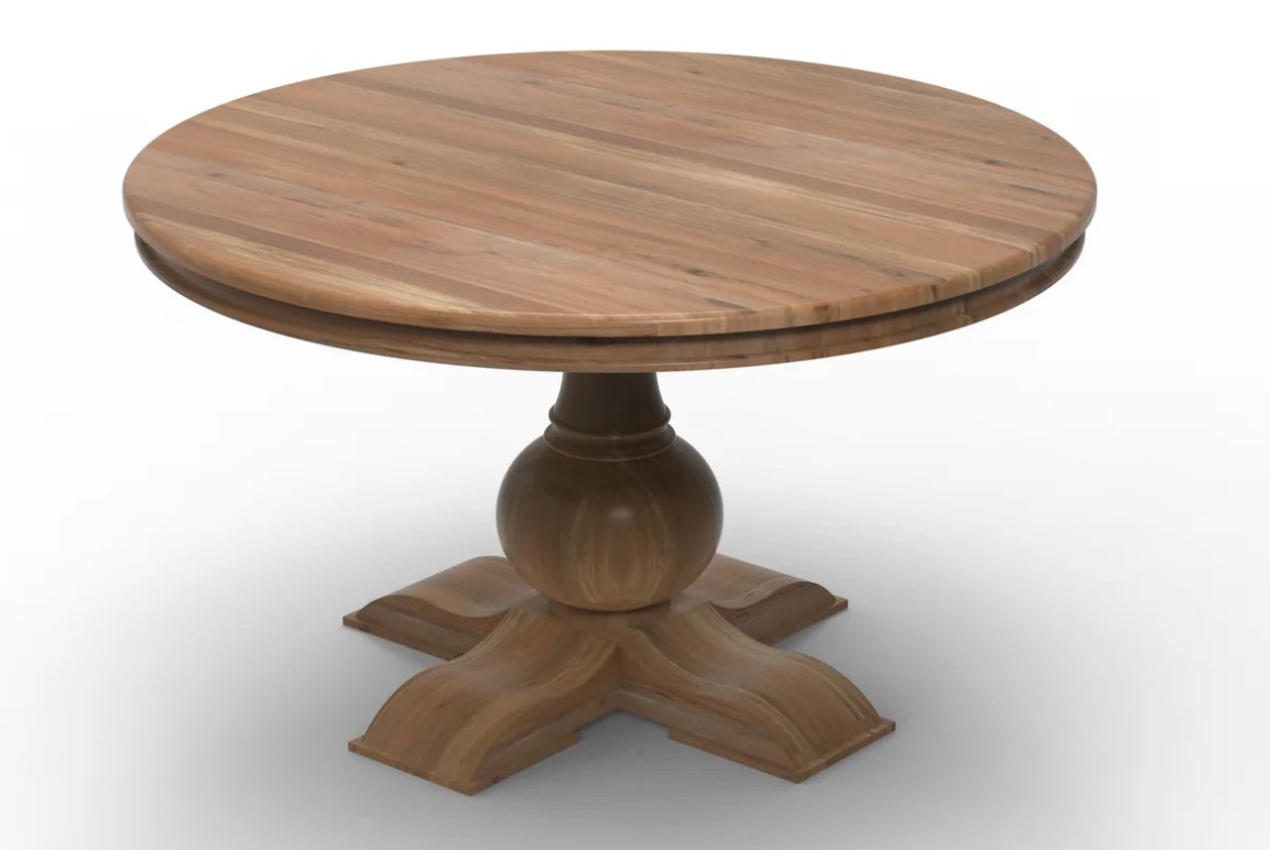 WESTON 53" round dining table