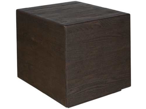 Contemporary Square End Table with Adjustable Levelers