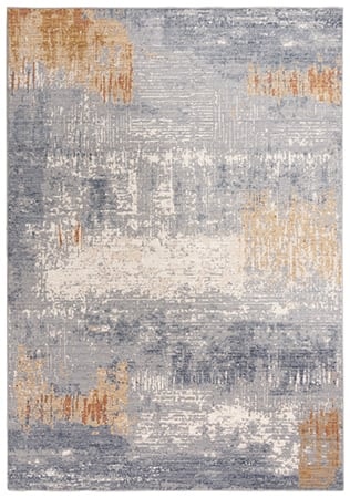 Blue Gray 9 x 12 Rug