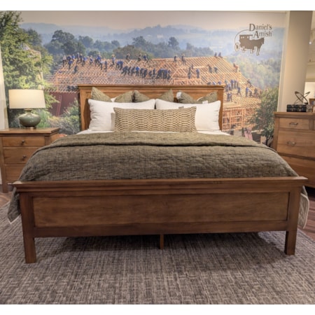 Panel King Bed