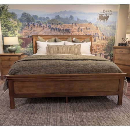 Panel King Bed