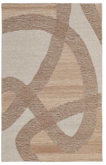 Pollock Beige Ivory 9 x 12