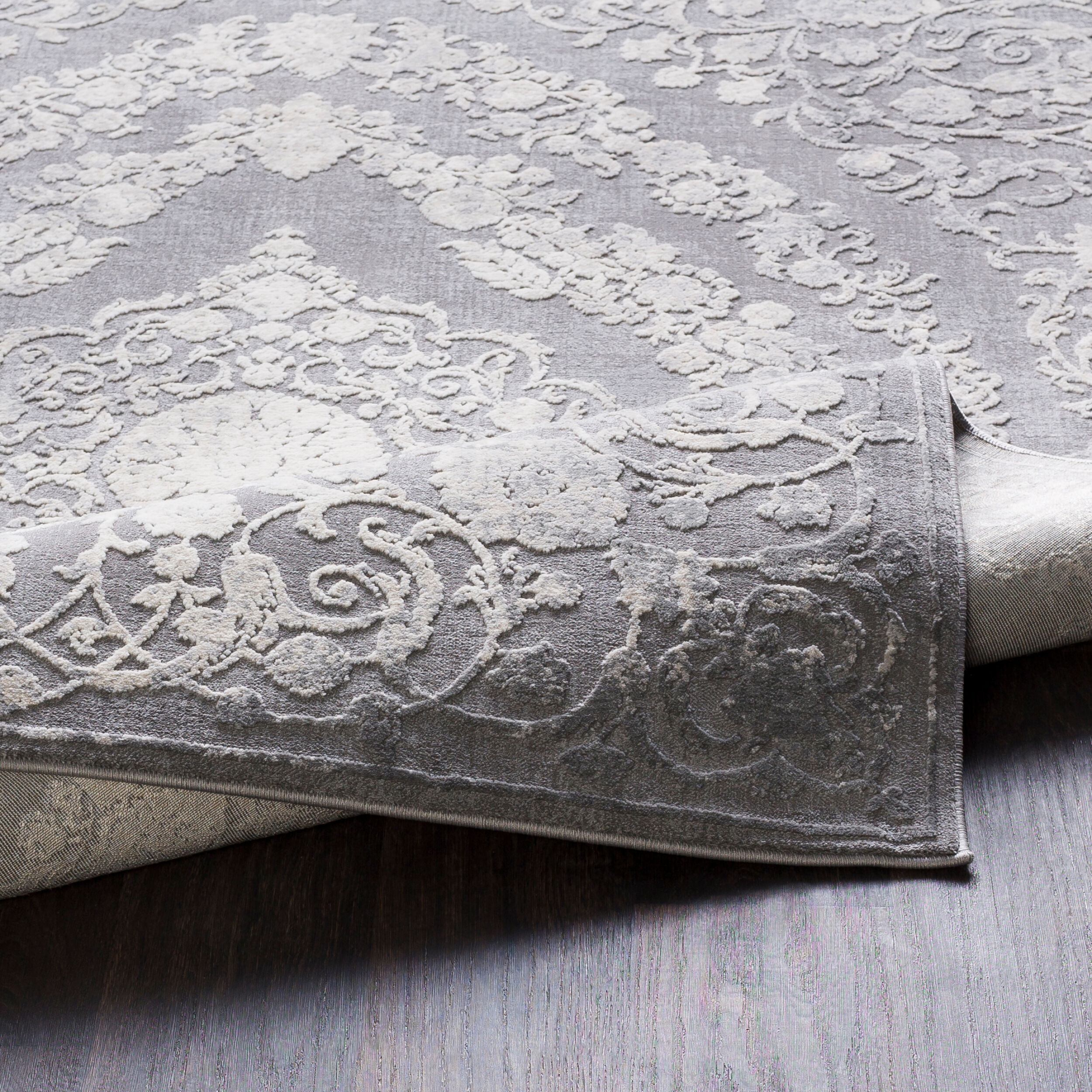 Charcoal, Beige 7'10"X10'3" RUG