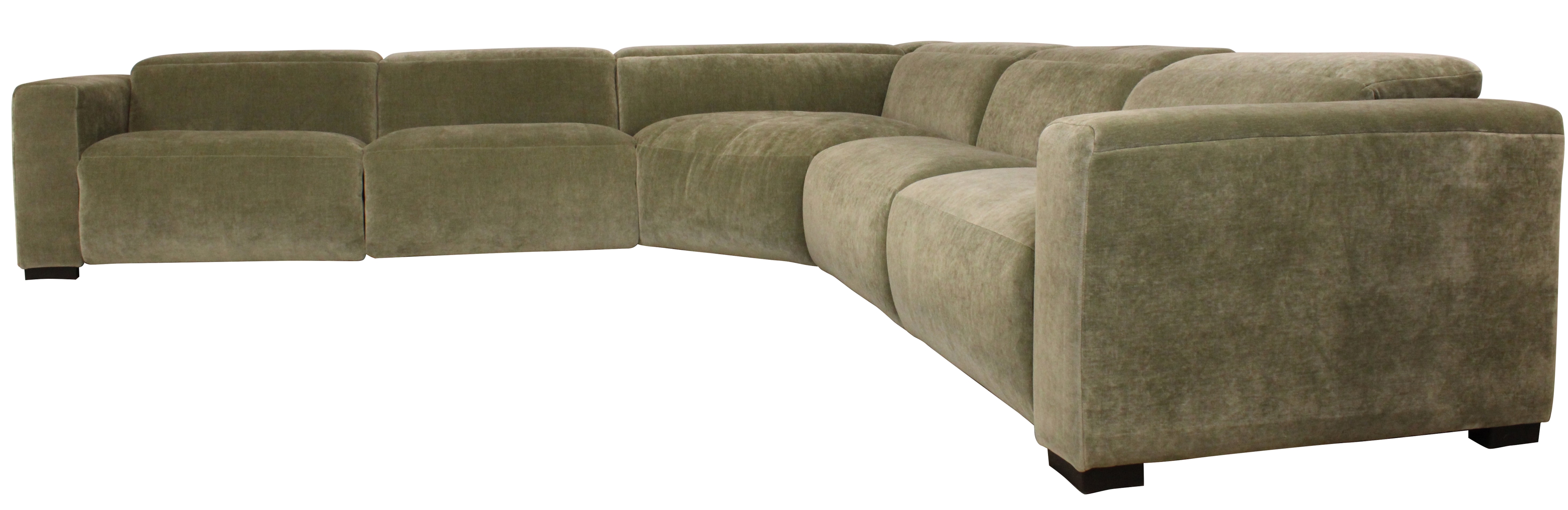 five piece power sectional
