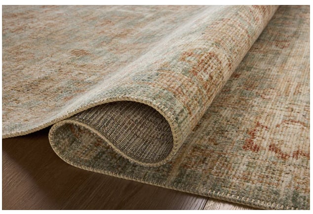 AQua Terracotta 4 x 6 Rug
