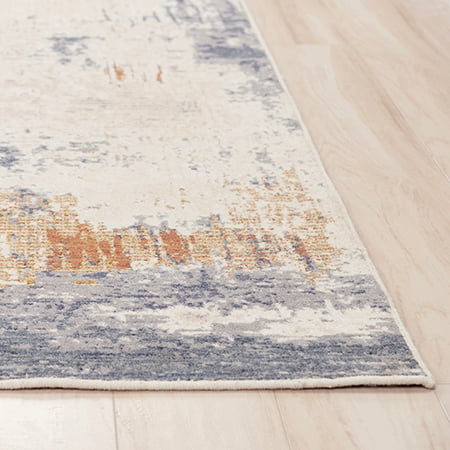 Beige Blue 9 x 12 Rug