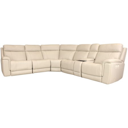 Six Piece Sectional Heavy Duty Power