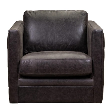 Tufted Swivel Chair