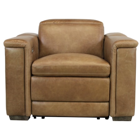 Power Reclining Leather Chair