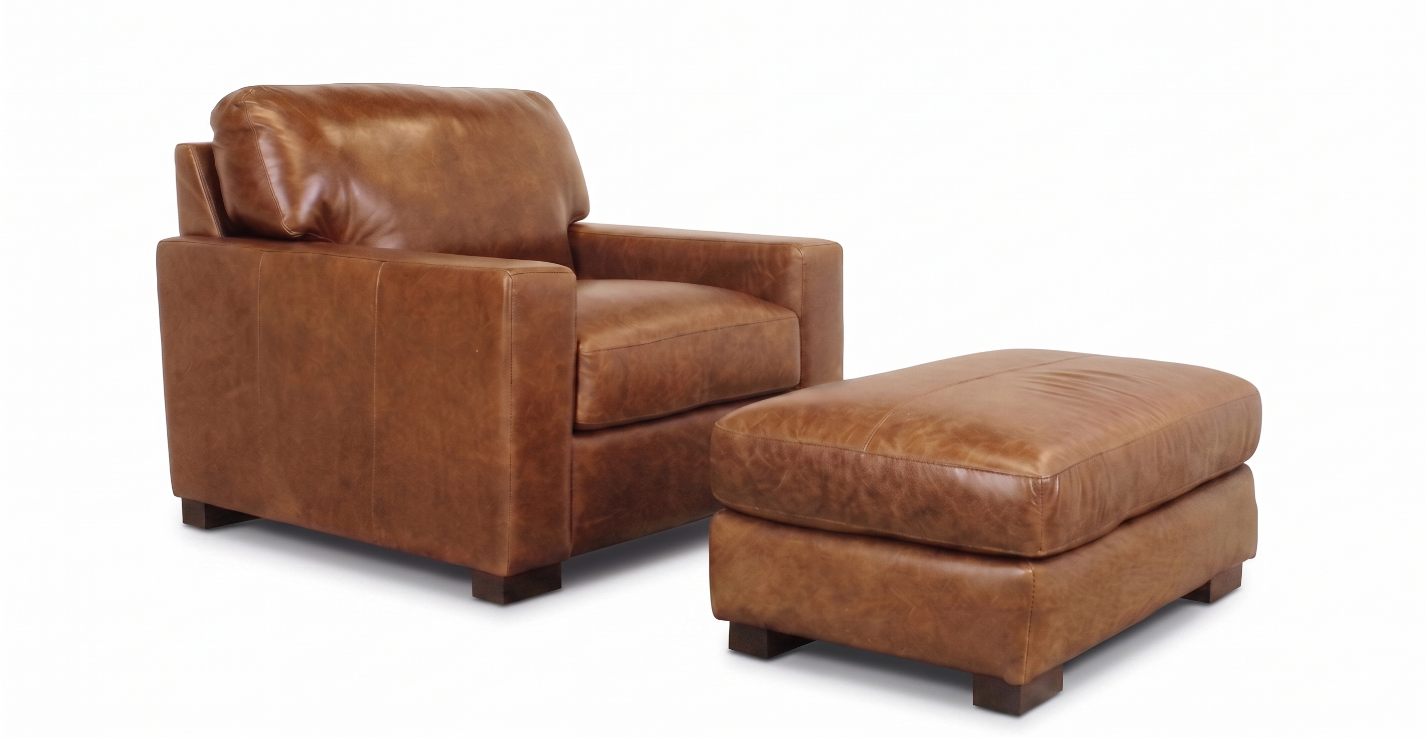 CHAIR AND OTTOMAN