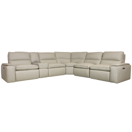 6pc Power Sectional