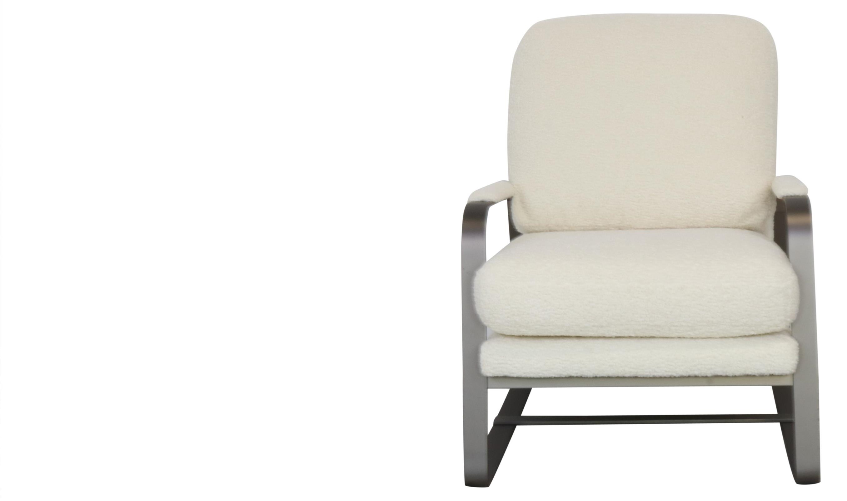 Kayla lounge chair linen hot sale