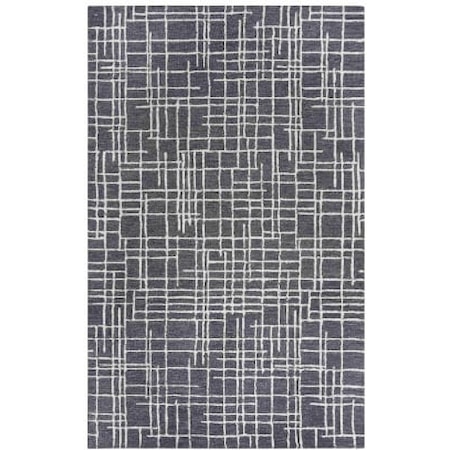 Charcoal 8 x 11 Rug