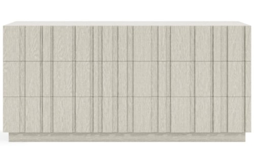 9 Drawer Dresser with Curved Front
