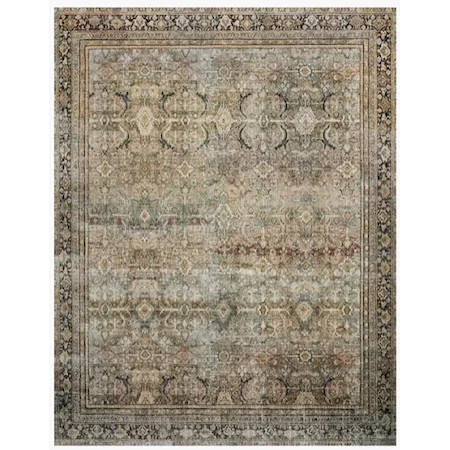 Olive Charcoal 2 x 3 Rug (Multiple Sizes Available)